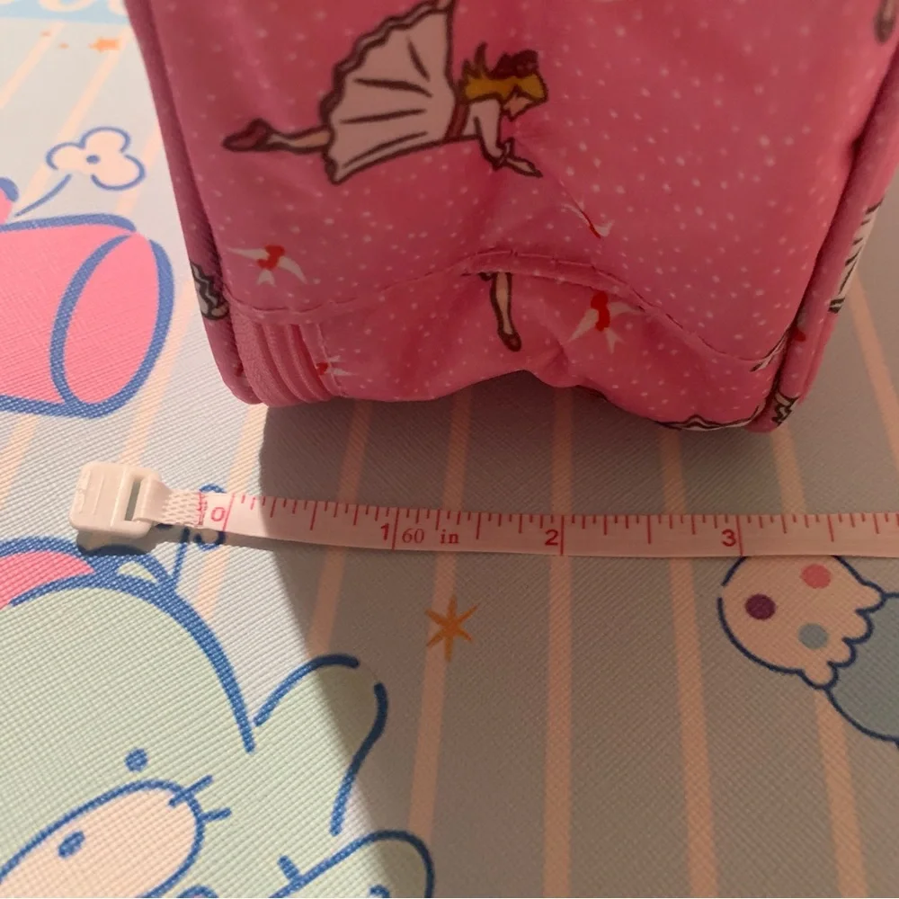 Bright Pink Ballerina Clara Inspired Makeup Bag
